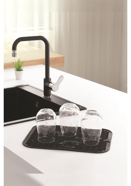 Luxury Silikon Çok Amaçlı Kaydırmaz Mat & Bulaşıklık (28*36 cm ) 1 Adet modelleri