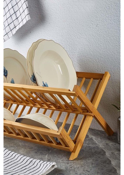 Luxury Nello Pro Bambu Bulaşıklık Tabaklık 1 Adet fiyatları