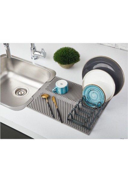 Luxury Silikon Bulaşık Kurutma Matı Bulaşıklık 1 Adet fiyatları