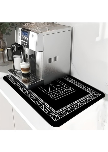 Luxury Yıkanabilir Bulasik Kurutma Mati Kurulama Bezi Kurutma Örtüsü Tezgah Üstü Bulaşıklık 40X50 cm 1 Adet