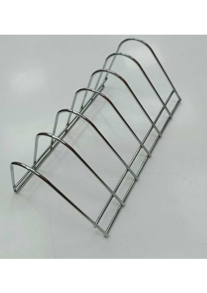 Luxury 3lü Metal Gümüş Tabak Düzenleyicisi 1 Adet