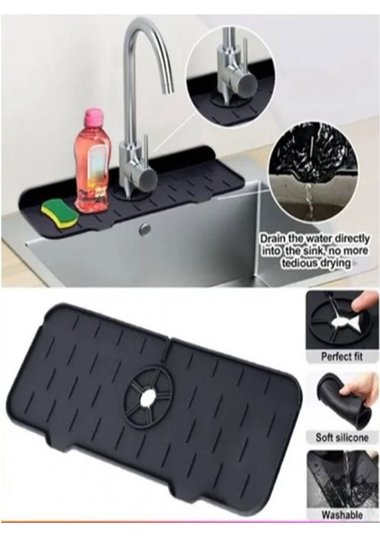 Luxury Lavabo Kenarı Silikon Matı 1 Adet