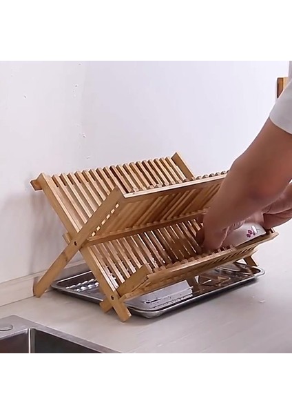 Luxury Bambu Tabaklık ve Bulaşıklık 1 Adet fiyatları