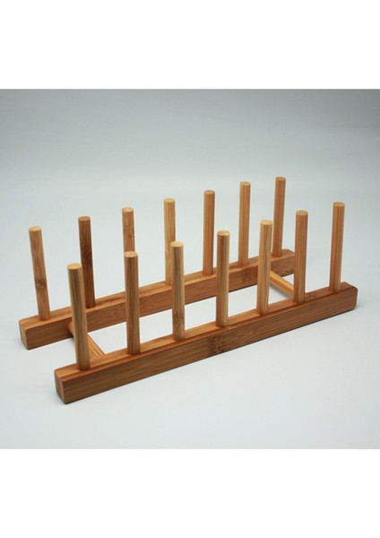 Luxury Bambu 6 Bölmeli Tabaklık 28X10X10 cm 1 Adet
