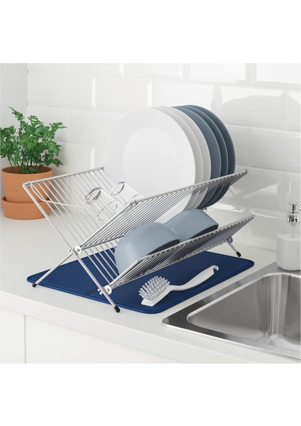 Luxury Md Nysköljd Bulaşık Kurutma Örtüsü, Bulaşık Kurutma Matı, Koyu Mavi, 44X36 cm 1 Adet fırsatları