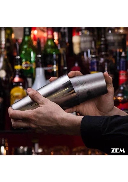 Luxury Boston Shaker 550 - 750ML Paslanmaz Çelik 1 Adet