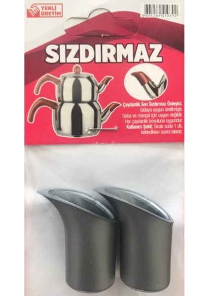 Luxury Çaydanlık Sızdırmasını Önleyici Aparat Mavi Sızdırmatik 2 Paket 1 Adet