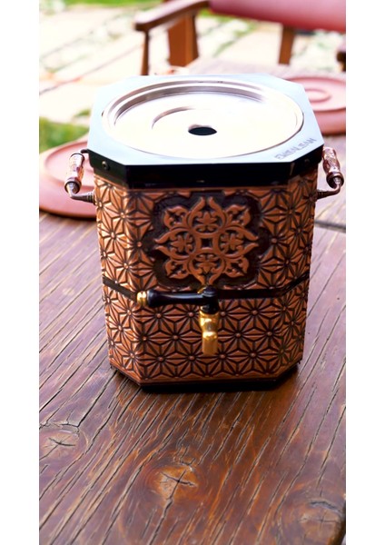 Luxury Jelli Semaver Bakır. 1 Adet