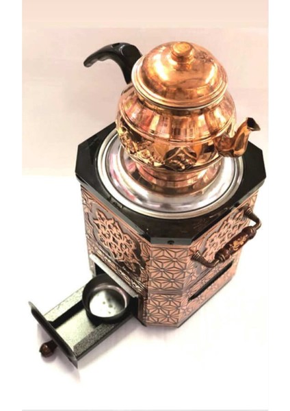 Luxury Jelli Semaver Bakır. 1 Adet