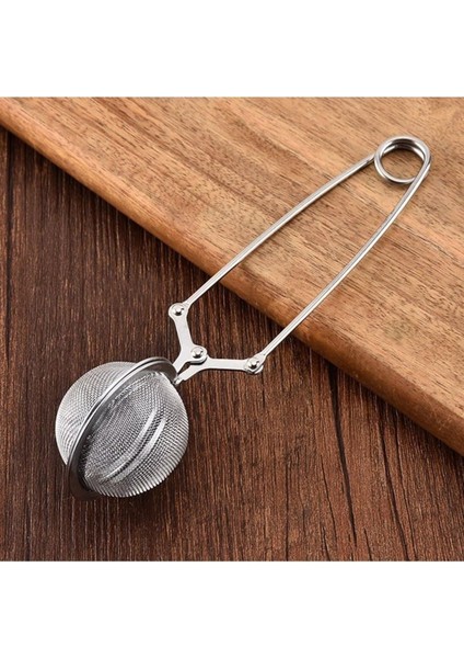 Luxury Maşalı Bitki Çayı Ihlamur Kuşburnu Yeşil Çay Demleme Süzgeci 16X5,5 cm 1 Adet