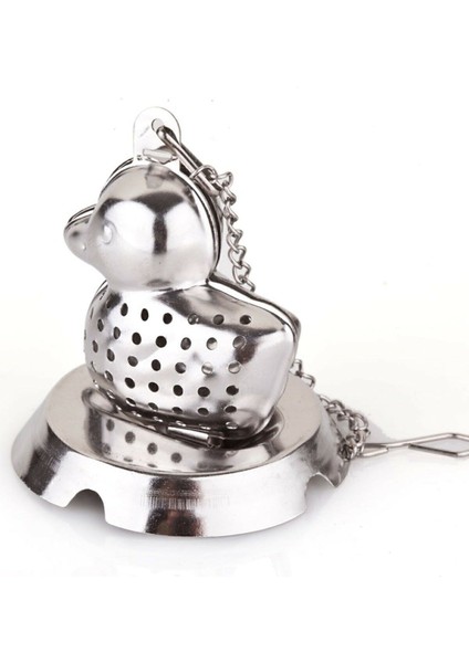 Luxury Bardakta Çay Demleyici Ördek Demlik Çaydanlık French Press Süzgeci Bitki Çayı Demleme Kaşığı 1 Adet fiyatları