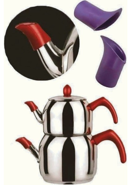 Luxury Sızdırmatik Çaydanlık Sızdırmaz | Çaydanlık Ülüğü Sızdırmaz Önleyici Aparat | Çaydanlık Sızdırmatik 1 Adet