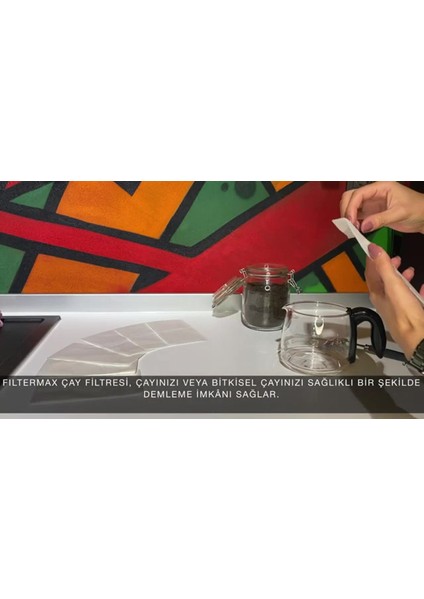 Luxury Doğal Çay Demleme Poşeti Çay Filtresi Büyük Boy 90X170 Tea Filters 3 Pkt 90 Adet 1 Adet
