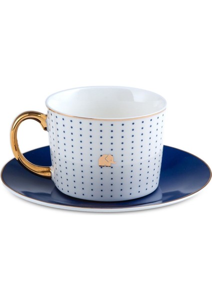 Luxury Navy 15 Parça Çay ve Kahve Seti Yni TSRM718675 1 Adet
