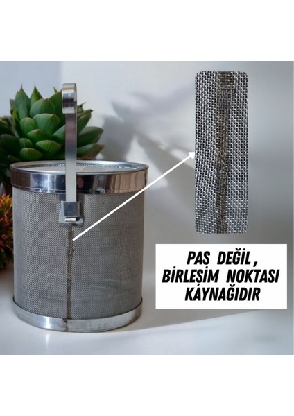 Çaydanlık Demlik Içi Süzgeç Çay Süzgeci Kafes Paslanmaz Çelik 7,5 cm 1 Adet fırsatları