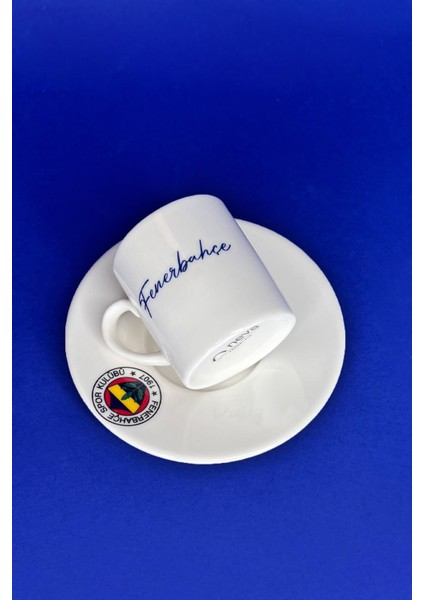 Luxury N4344 Fenerbahçe Lisanslı Imza Tekli Kahve Fincanı 1 Adet