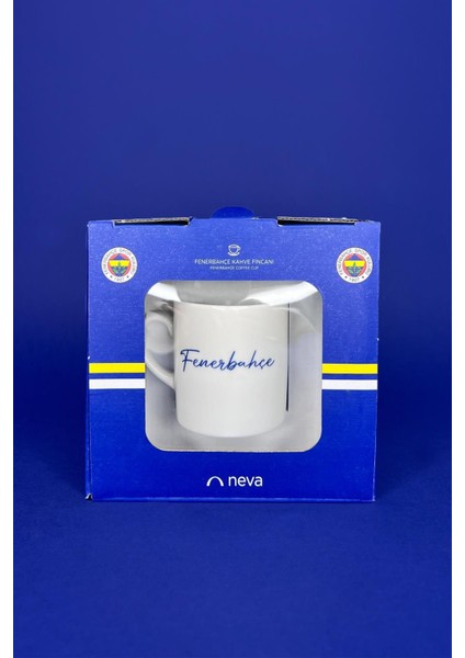 Luxury N4344 Fenerbahçe Lisanslı Imza Tekli Kahve Fincanı 1 Adet