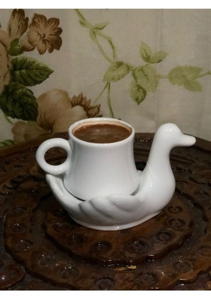 Luxury Kuğulu-Kahve-Fincanı 1 Adet