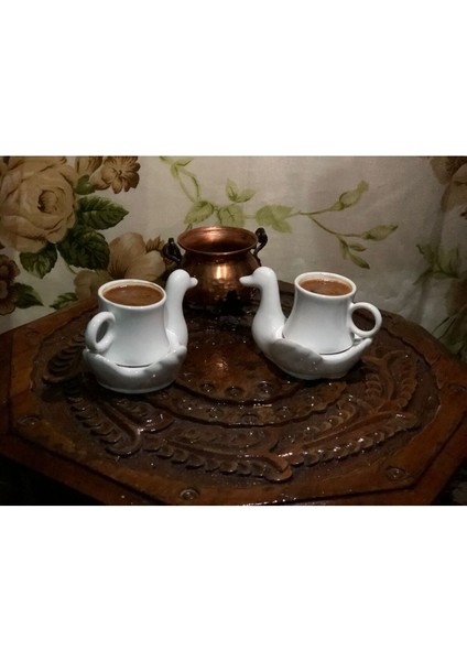 Luxury Kuğulu-Kahve-Fincanı 1 Adet