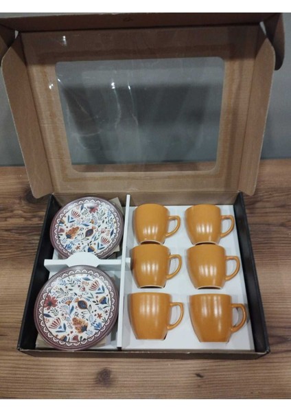 Luxury Keramika Magic Kahve Fincan Takımı 12 Parça 6 Kişilik Kampanyalı 1 Adet fiyatları