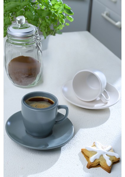 Luxury Green White Magic Kahve Takımı 4 Parça 2 Kişilik 1 Adet