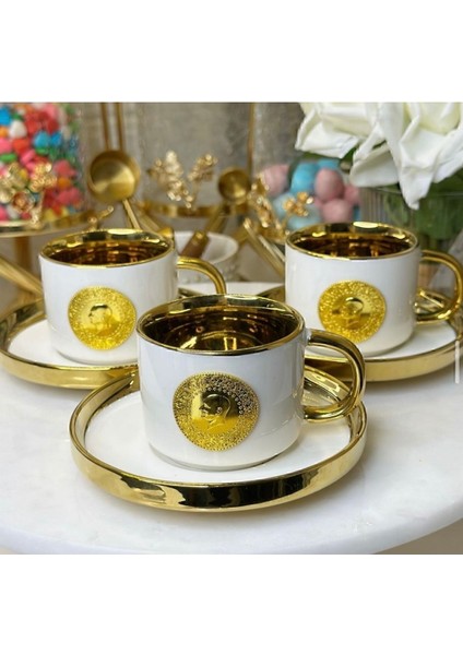 Luxury Altınlı Fincan Takımı 1 Adet