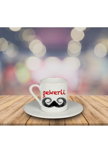 Luxury Şekerli Türk Kahvesi Fincanı 80917 1 Adet