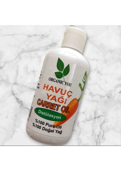Havuç Yağı Carret Oil Doğal Distilasyon 150 ml