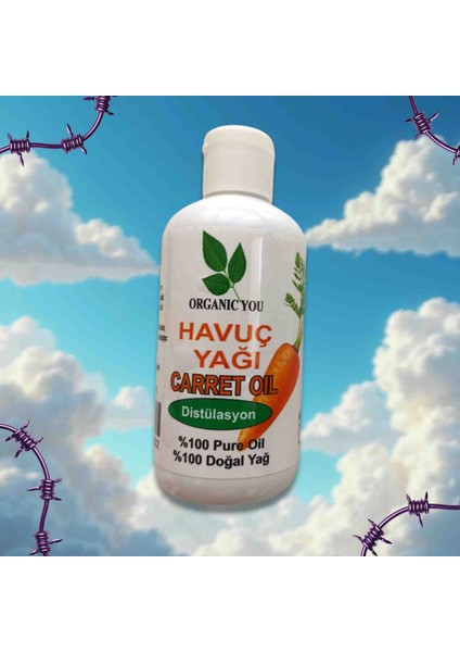 Havuç Yağı Carret Oil Doğal Distilasyon 150 ml