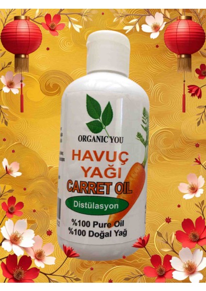 Havuç Yağı Carret Oil Doğal Distilasyon 150 ml