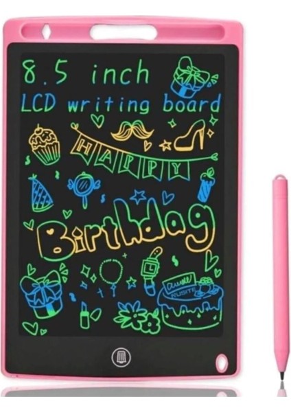 Luxury Eğitici Tablet Çizim Yazı Tahtası Dijital Kalem Not Yazma Tablet Silinebilir Writing Tablet 8,5 Inç 1 Adet