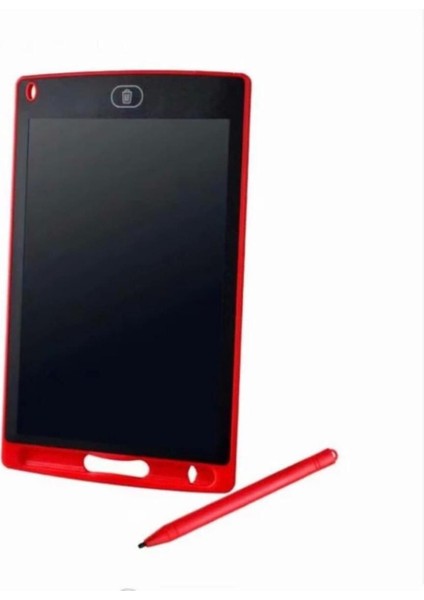Luxury Dijital Kalemli Çizim Yazı Tahtası Not Yazma Eğitim Tableti Writing Tablet 8,5 Inç Kırmızı 1 Adet