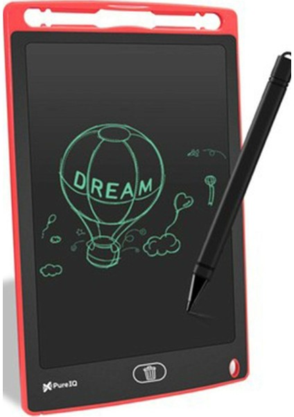 Luxury Writing Tablet LCD 8.5 Inç Dijital Kalemli Çizim Yazı Tahtası Kırmızı Yazı Tahtası 1 Adet modelleri