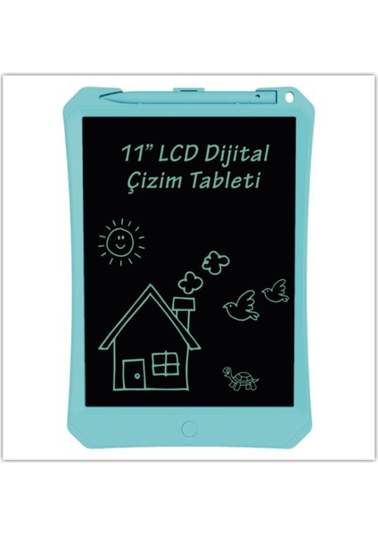 Luxury Xiaomi 11” Mavi LCD Dijital Çizim Tableti Mavi 1 Adet