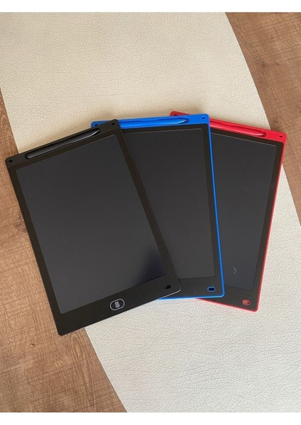 Luxury Siyah Büyük Digital Çok Amaçlı Yazı Tahtası Grafik Çizim Tableti LCD 12" Inc Ekran Beyaz- Siyah Btb 1 Adet
