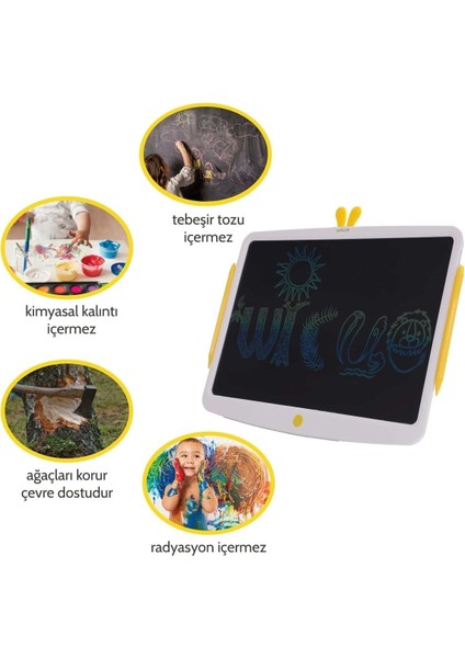 Luxury Wicue 16” LCD Dijital Renkli Çizim Tableti 1 Adet modelleri