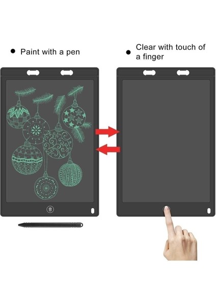 Luxury Grafik Dijital Çocuk Yazı Tahtası Çizim Tableti LCD 8.5 Inc Ekran 1 Adet