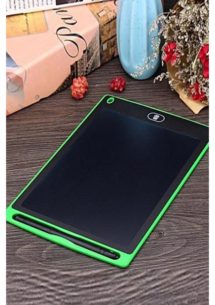 Luxury Writing Tablet LCD 8.5 Inç Dijital Kalemli Çizim Yazı Tahtası Yeşil Yazı Tahtası 1 Adet indirimleri