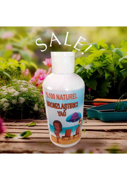 Natural Bronzlaştırıcı Yağ Doğal 150 ml indirimleri
