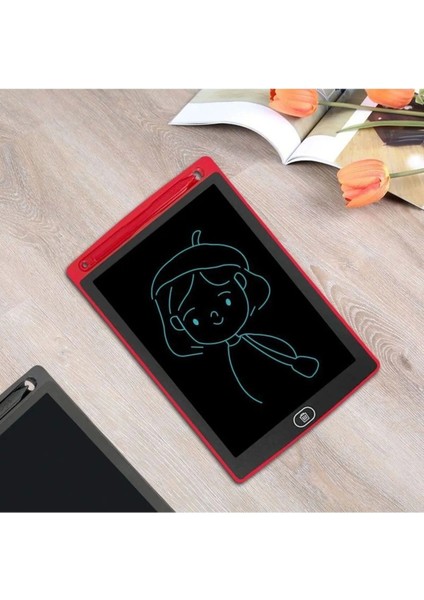 Luxury LCD Ekranlı Kalemli Dijital Çizim Tableti Yazı Tahtası Boyama Resim Için Akıllı Çocuk Tablet 8,5 Inç 1 Adet