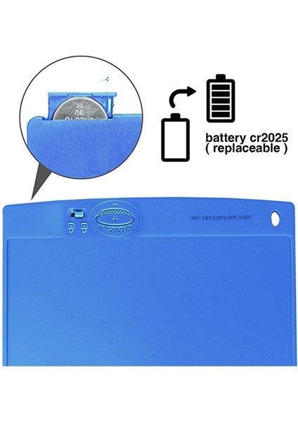 Luxury Siyah 12 Inc Writing LCD Grafik Dijital Kalemli Çizim Tableti Yazı Tahta Not Yazma Eğitim Tableti 1 Adet fırsatları
