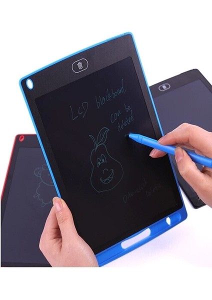 Luxury Dijital Kalemli Çizim Yazı Tahtası Not Yazma Eğitim Tableti Writing Tablet 8,5 Inç Mavi 1 Adet