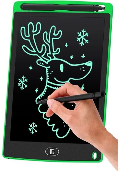 Luxury Tablet LCD 8.5 Inç Dijital Kalemli Çizim Yazı Tahtası Grafik Not Yazma Eğitim Tableti 1 Adet