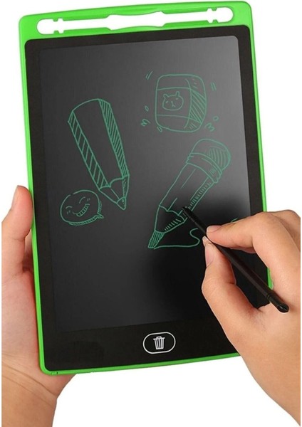 Luxury Tablet LCD 8.5 Inç Dijital Kalemli Çizim Yazı Tahtası Grafik Not Yazma Eğitim Tableti 1 Adet