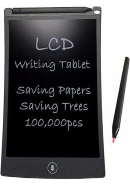 Luxury Writing Tablet LCD 8.5 Inç Dijital Kalemli Çizim Yazı Tahtası Grafik Not Yazma Eğitim Tableti 1 Adet