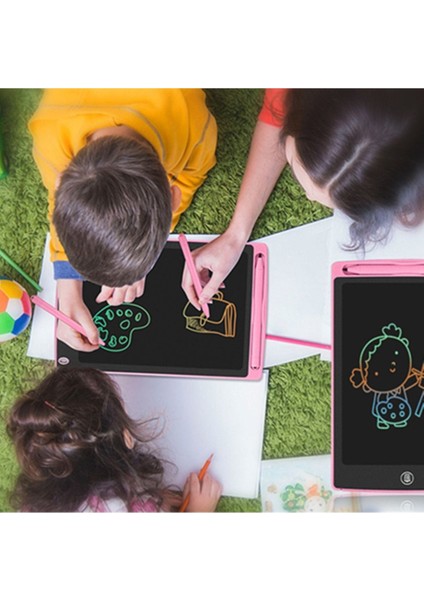 Luxury Dijital Tablet LCD 10 Inç Dijital Kalemli Çizim Yazı Tahtası Grafik Not Yazma Eğitim Tableti Büyük 1 Adet