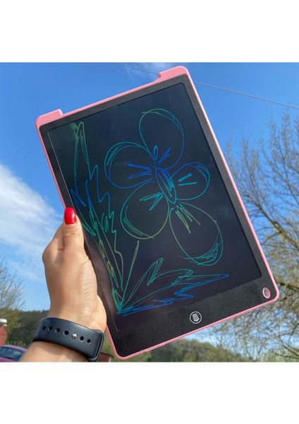 Luxury Dijital Tablet LCD 10 Inç Dijital Kalemli Çizim Yazı Tahtası Grafik Not Yazma Eğitim Tableti Büyük 1 Adet