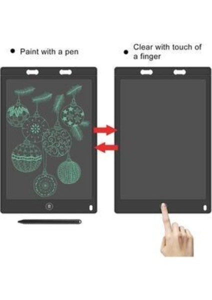 Luxury Grafik Digital Çocuk Yazı Tahtası Çizim Tableti LCD 8.5 Inc Ekran Grafik 8.5 Inç Ekran J.b 1 Adet