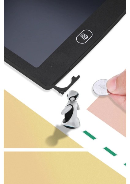 Luxury Çocuklar Için Deneme Yazı Resim Çiz Sil Büyük Boy Yazı Tableti Kalemli Akıllı Defter Pano Ekonomik 1 Adet modelleri