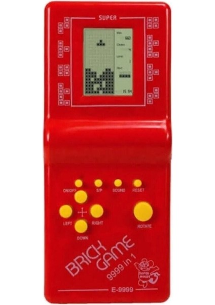 Luxury Renkli Pilli Tetris Nostaljik Oyuncak Tetris 1 Adet